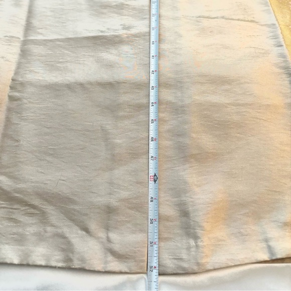 NWOT CACHE’ SATIN CHAMPAGNE MAXI LENGTH FORMAL FULLY LINED FORMAL  DRESS. SZ 16 - Picture 9 of 13